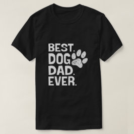 Bästa Hund Pappa någonsin design T Shirt