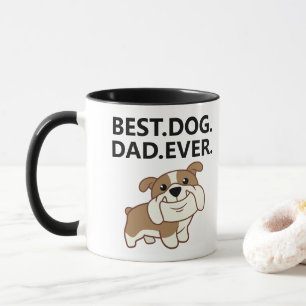 Bästa Hund Pappa någonsin - engelska bulldog-doc Mugg