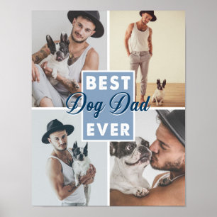 Bästa Hund Pappa någonsin Fars dag bästa Hund någo Poster