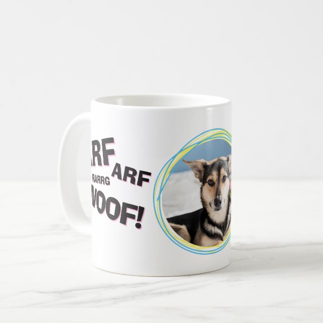 Bästa Hund Pappa någonsin Fars dag från Hund Kaffemugg (Framsida vänster)