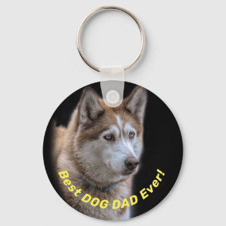 Bästa Hund Pappa någonsin Fars dag Nyckelring