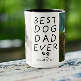 Bästa Hund Pappa någonsin-foto Mugg
