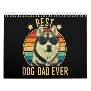 Bästa hund pappa någonsin Gått till siberian hus Kalender