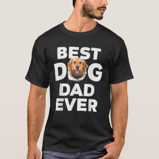 Bästa Hund Pappa någonsin Golden Retriever Älskare T Shirt
