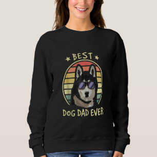 Bästa Hund Pappa någonsin Husky Hund aveln Far Hun T Shirt