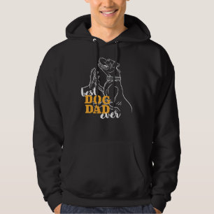 Bästa Hund Pappa någonsin i bästa Pitbull Boxer Hoodie