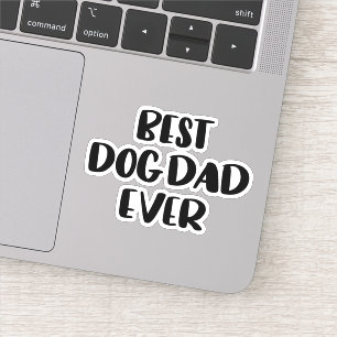  Bästa Hund Pappa någonsin Klistermärken