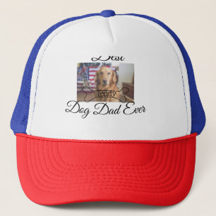 Bästa hund Pappa någonsin lägga till namn fotoben  Keps