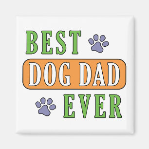 Bästa Hund Pappa någonsin Magnet