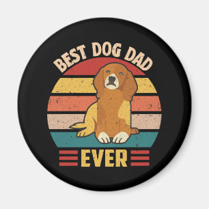 Bästa Hund Pappa någonsin Magnet