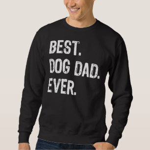 Bästa Hund Pappa någonsin Pappa Coola Fars dag 1 Lång Ärmad Tröja