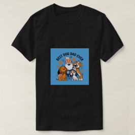 Bästa Hund Pappa någonsin Personlig Pet Photo T-Sh T Shirt