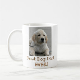 Bästa Hund Pappa någonsin Pet Photo Kaffemugg