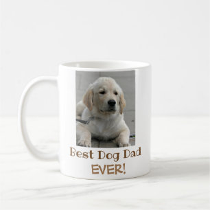 Bästa Hund Pappa någonsin Pet Photo Kaffemugg
