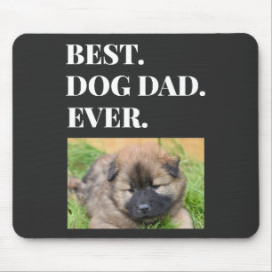 Bästa Hund Pappa någonsin Pet Photo Musmatta