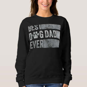 Bästa Hund Pappa någonsin Retro Hund pappa Pet Vin T Shirt