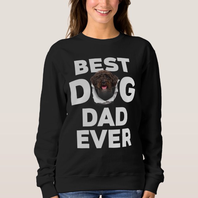 Bästa Hund Pappa någonsin Schnoodle T Shirt (Framsida)