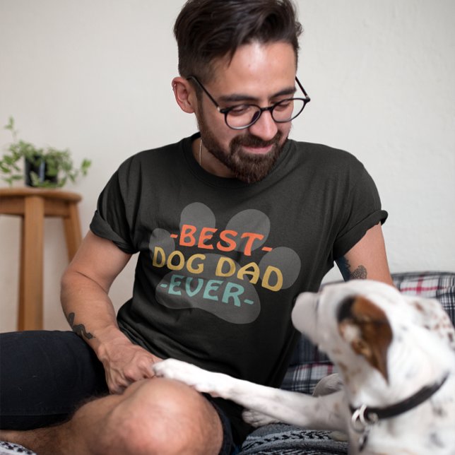 Bästa Hund Pappa någonsin T Shirt (Skapare uppladdad)