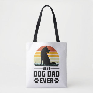 Bästa Hund Pappa någonsin T-Shirt 3 Tygkasse