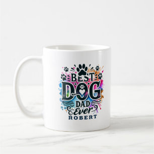 Bästa Hund Pappa någonsin tema Kaffemugg