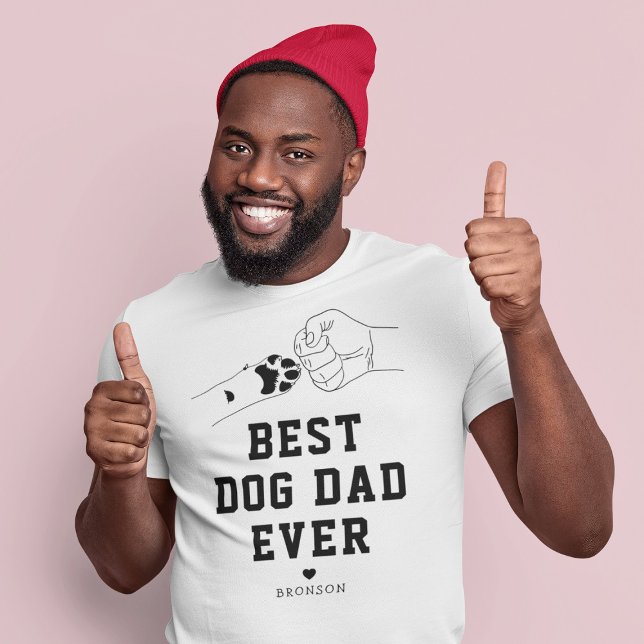 Bästa Hund Pappa någonsin tidigare-pump T Shirt (Skapare uppladdad)