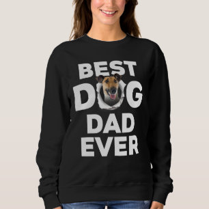 Bästa Hund Pappa någonsin utjämnad rävlöpare T Shirt