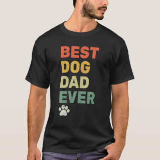Bästa Hund Pappa någonsin - Vintage Hund pappa - R T Shirt