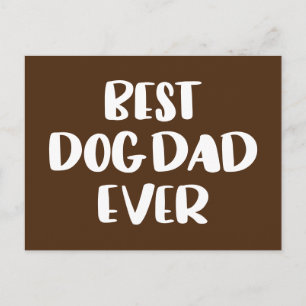 Bästa Hund Pappa någonsin Vykort