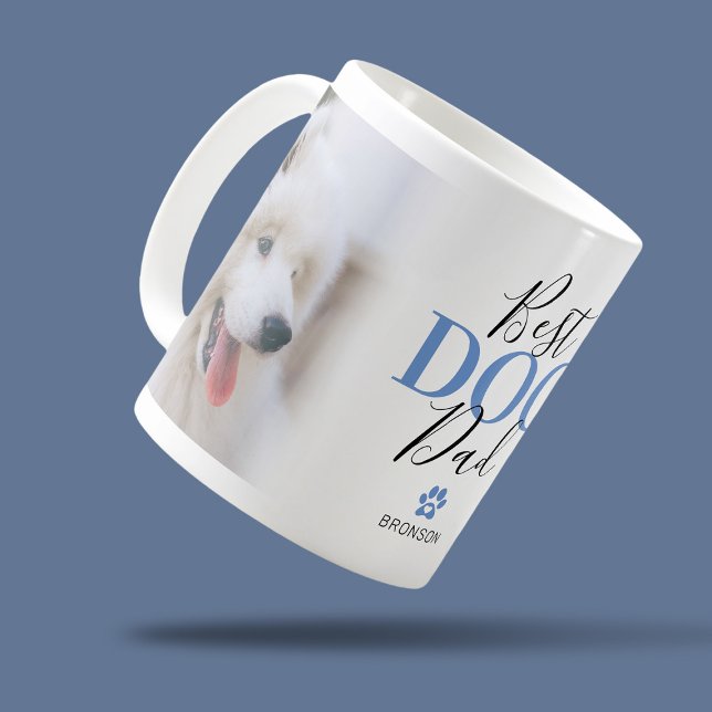 Bästa Hund Pet-fotokaffe Mugg (Skapare uppladdad)