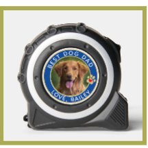 Bästa Hund Photo Tass avtryck Blue