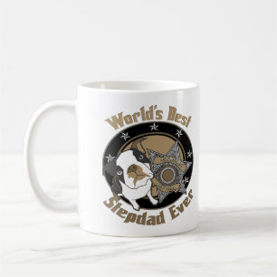 Bästa Hund Stepdad Kaffemugg