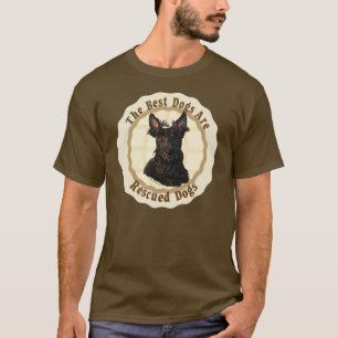 Bästa Hundarna räddas - Scottish Terrier Tee