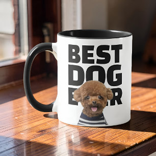 Bästa hunden någonsin Anpassad husdjurfoto Mugg