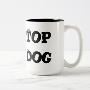 Bästa hundkaffemugg Två-Tonad mugg