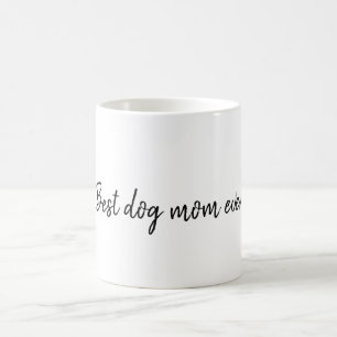Bästa hundmamma kaffemugg