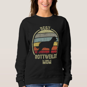 Bästa hundmamma Mamma Vintage Rottie Rottweiler T Shirt