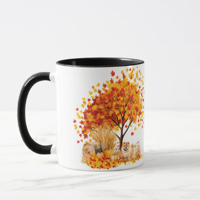 Bästa hundmamma någonsin Autumn, Chow Chow Mugg (Vänster)