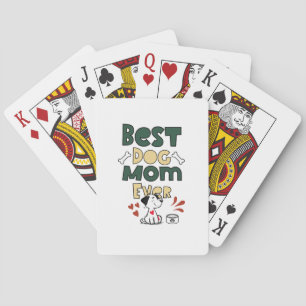 Bästa hundmamma någonsin casinokort