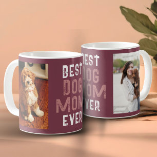 Bästa hundmamma någonsin husdjursägare 2 bilder  kaffemugg