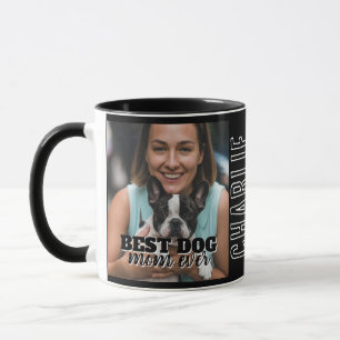 Bästa hundmamma någonsin Modern anpassad foto och Mugg