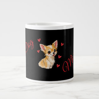 Bästa hundmamma någonsin-mugg – Söt Golden Retriev Jumbo Mugg