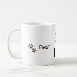🐾 Bästa HUNDMAMMA Någonsin ❤️ – Pawsome Studio Pr Kaffemugg