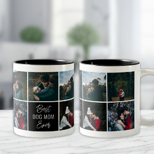 Bästa hundmamma någonsin Personlig foto kaffemugg