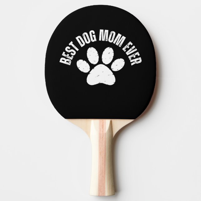 BÄSTA HUNDMAMMA NÅGONSIN PINGISRACKET (Framsidan)