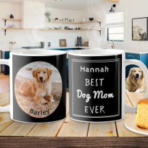 Bästa hundmamma Personlig husdjur foto namn