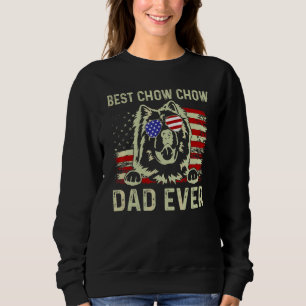 Bästa hundpappa någonsin Amerikansk flagga Pappajo T Shirt