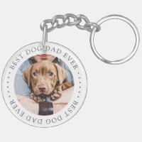 Bästa hundpappa någonsin Elegant Enkel Anpassad Fo