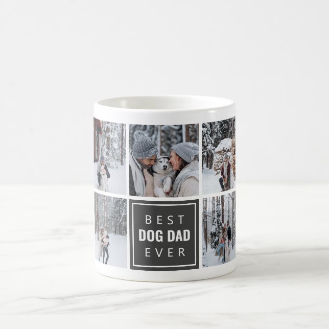 Bästa hundpappa någonsin kaffemugg (Center)