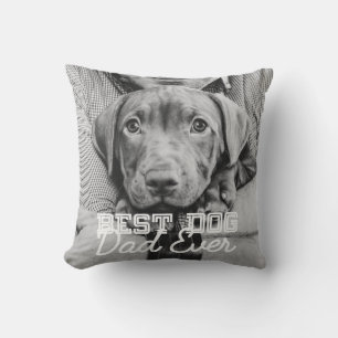 Bästa hundpappa någonsin Modern personlig husdjurs Kudde