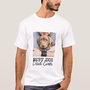 Bästa hundpappa någonsin Modern personlig husdjurs T Shirt